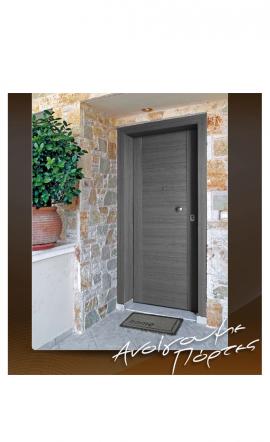 Security entrance doors