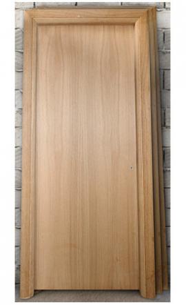 Veneered unpainted doors